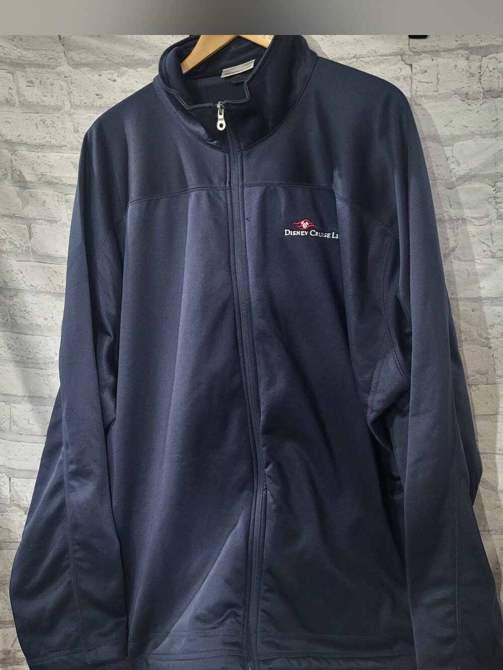 Men's Disney Cruise Line Navy Full-Zip Track Jacket